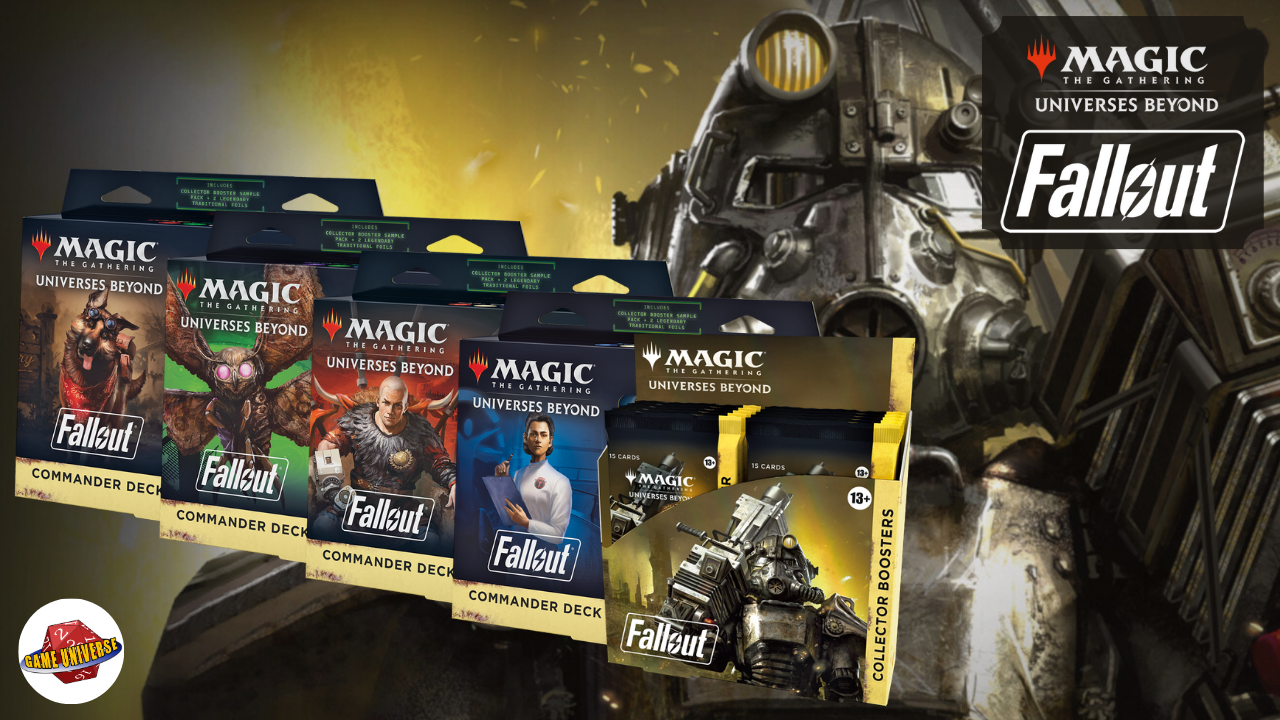 Fallout コレクターブースター 未開封 4パック ユニバースビヨンド Fallout コレクターブースター 未開封 4パック ユニバースビヨンド